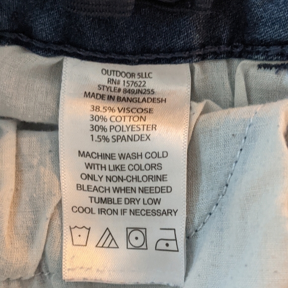 Eddie Bauer Girls Jeans, Sz Kids 10 - Picture 10 of 10
